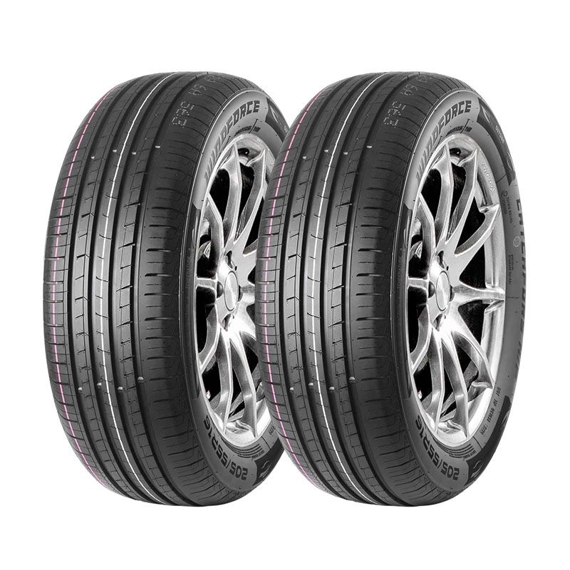 لاستیک خودرو ویندفورس تایر مدل catchforce h_p سایز 165_65_13   دو حلقه